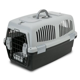 DING DONG PET 硬殼寵物外出提籠, 黑色, 1組