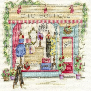 家居裝飾 服飾店 十字繡 編織 DIY材料包, 混合色, 1個