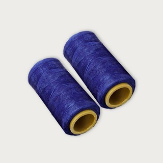 初學者適用編織蠟線 1mm*220m, 藍色, 2個