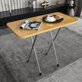 Hot-tem-on 便利的多用途桌 80 x 40 x 72 cm, 原木色, 2人