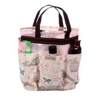 Almeng 多用途沐浴SPA包 粉紅色