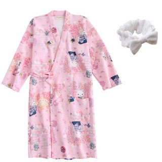 Haisley 高級浴袍 + 面帶套組 L YP27, 1型, 1套