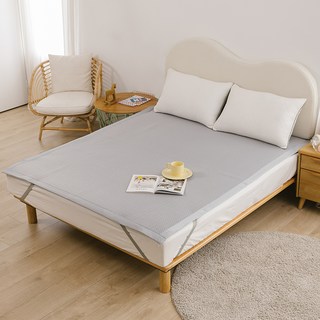 JINDACHI 金大器 冰分子極涼舒眠雙人5尺雪派墊, 鑽石紋灰