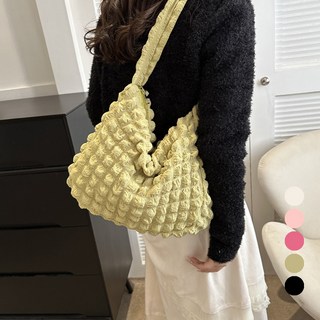 Elsso Cloud 雲朵日常散步斜背包, 黃色