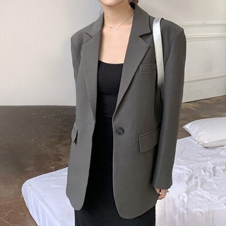 Payrit 女款日常柔軟單排扣西裝外套