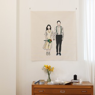 Mononique布質海報, 32 黃色婚禮