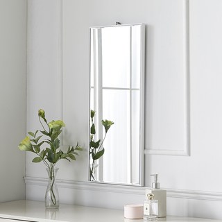 浴室專用壁掛鏡 大, 白色