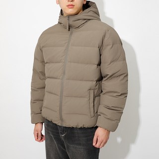 男款連帽輕量科技羽絨外套 HA-1010 RIS1005