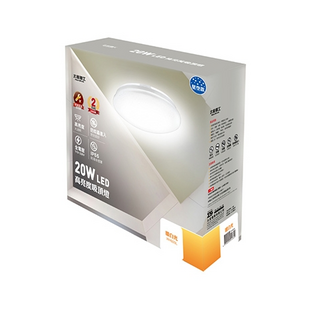 MAX STAR 太星電工 LED高亮度吸頂燈20W, 暖白光