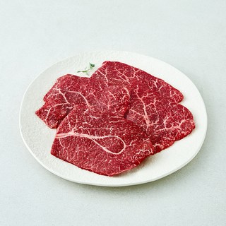 육교시 한우 보섭살 1+등급 구이용 (냉장), 1개, 200g