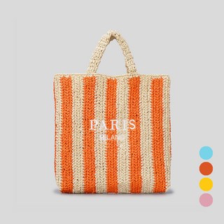 Elsso 藤編拉菲草網格草編拉丁吊床網袋