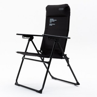 Libero Zenith 可躺式露營椅, 黑色, 1個