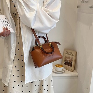 ViVEMO 字母極簡潮流托特包 11499, 棕色