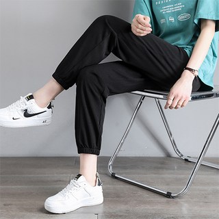 孕婦款9分彈性休閒褲