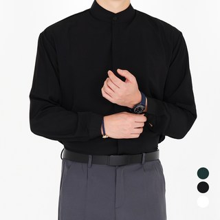 Infeus 男款 Leo 商務立領襯衫 T25SS1-DM032