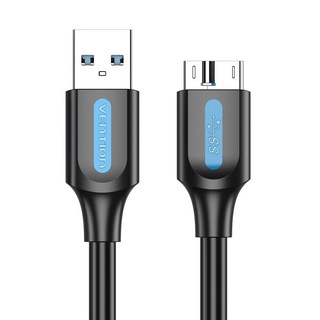 VEnTIOn 威迅 USB3.0 A to Micro B 高速傳輸線, 2m, 1個