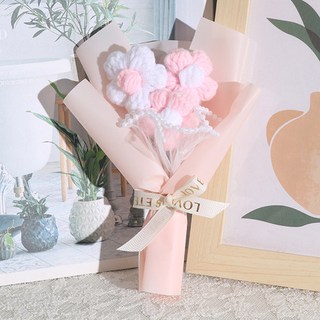 윰스 발렌타인데이 화이트데이 기념일 생일 축하 미니 꽃다발, 핑크, 1개