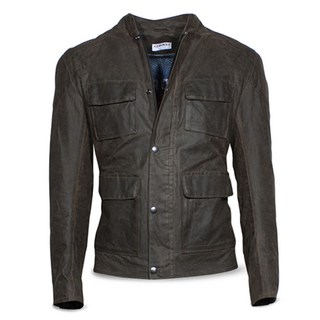 디엠디 남성용 레더 컬렉션 솔로라이더 왁스 자켓