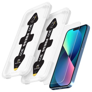 MOLAN CANO 易清潔強化玻璃螢幕保護貼, 2入