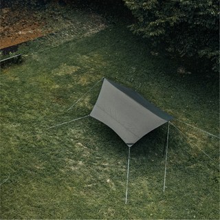 camvil 黑膠塗層經典六角天幕, 橄欖綠(卡其色)