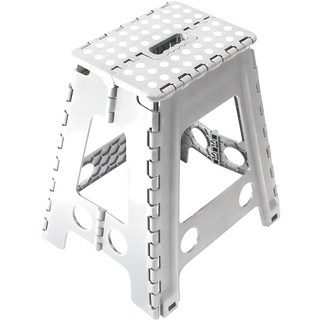 Kazt 多用途緊湊型折疊椅凳 XL, 淺灰, 1個