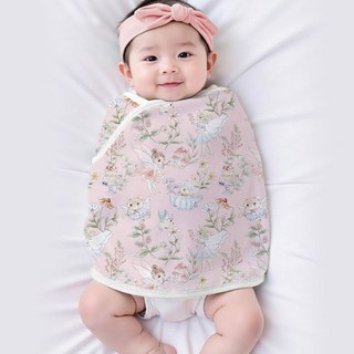 新生兒用 純棉包巾 S 0~6個月