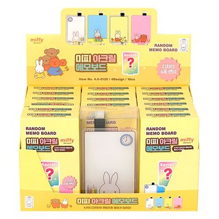 ii GEN 一正 Miffy米菲留言板 隨機出貨 16入, 16個, 壓克力