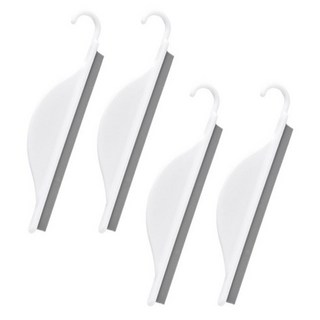 GOODIE FOODIE 浴室掛勾型迷你刮水器, 4個, 混和顏色