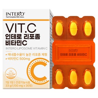 INTERO 微脂體維他命C 33g, 1個, 30錠