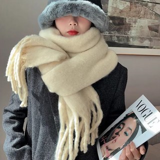 피어니스트 모헤어 캔디컬러 롱 머플러