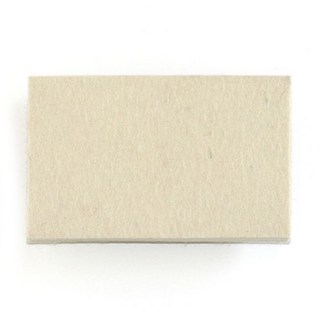 DECOSARANG 羊毛刮板 韓國製造 貼膜施工用, 13*8*1.8cm, 混合顏色