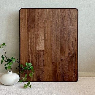 韓日桌子 折疊式多用途桌, 棕色胡桃木