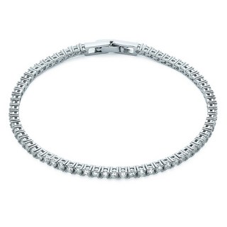 OST 女款3分模擬鑽石網球手鍊