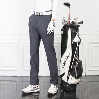 男士高彈力高爾夫登山機能褲