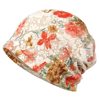 SOFTHOLIC 女款花朵蕾絲頭巾