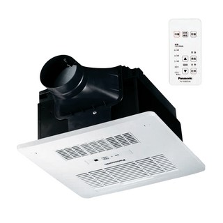 Panasonic DC馬達 陶瓷加熱 浴室換氣暖風機 無線遙控 不附安裝, FV-30BD1R, 白色