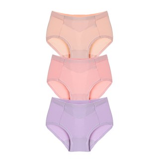 安心防漏尿內褲 3件組 Y001, 混合色