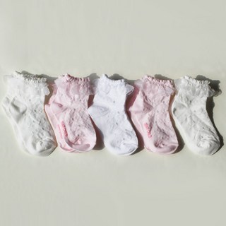 兒童Dear Socks Harry蕾絲襪5雙組