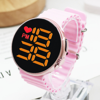 Daily Nest 簡便運動手錶, 1個, 粉紅色