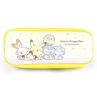 寶可夢雙層絨毛筆袋, 1個, 隨機出貨