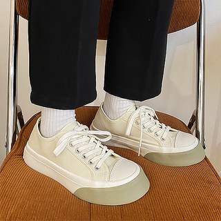 厚底帆布休閒鞋