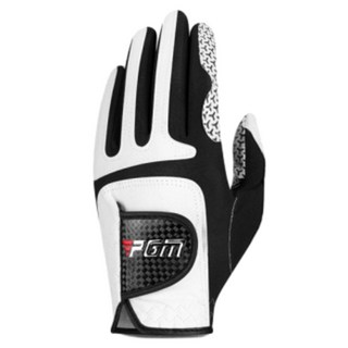 PGM Golf 男款 防滑透氣超纖布高爾夫手套 左手用 PG004, 1個, 白色