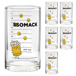 SSOMACK 燒啤杯 200ml, 6個