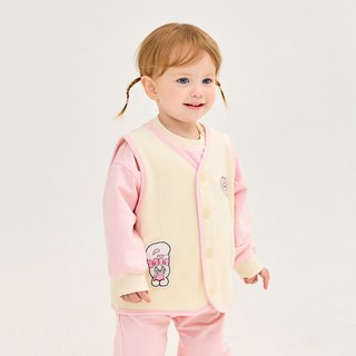 Esther Bunny Little Shasha奶油兔絲絨背心