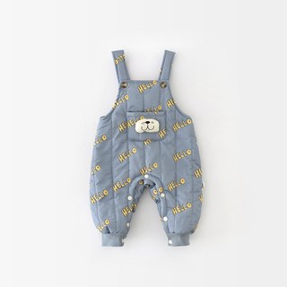 STARDOOR 兒童Hello汪汪防寒吊帶褲