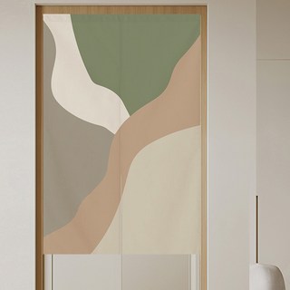 daysoy 多款手繪風格門簾, 05 和諧色彩