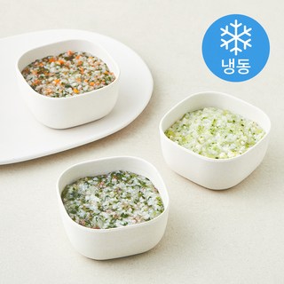 이너프 3단계 무른밥 3팩 3일 식단 A세트 690g (냉동), 1세트