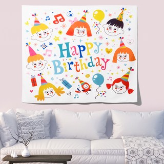 伊莎貝爾家居 生日派對掛布 橫幅10 L(150 x 200公分), 橫幅 10
