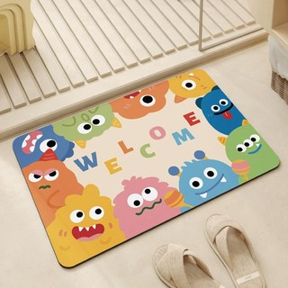 軟珪藻土地墊, 怪獸環繞 WELCOME, 2個