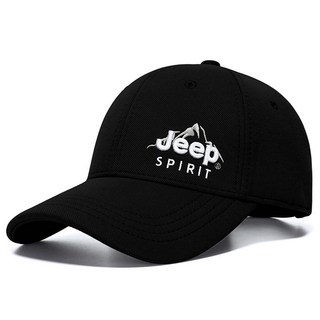JEEP SPIRIT 休閒山脈標誌刺繡棒球帽
